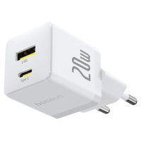 Baseus Palm 20W USB-C USB-A Wall Charger - White
