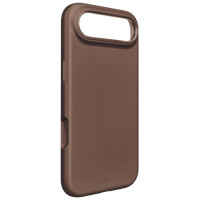Puro Pure Icon Mag Pro Liquid Silicone Case for iPhone 17 Air, MagSafe Compatible, with Camera Protection and Aluminum Buttons - Brown