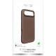 Puro Pure Icon Mag Pro Liquid Silicone Case for iPhone 17 Air, MagSafe Compatible, with Camera Protection and Aluminum Buttons - Brown