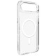 Puro Lite Mag TPU+PC Case Compatible with MagSafe for iPhone 17 Air - Transparent with White Ring