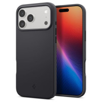 Spigen Silicone Fit MagSafe Case for iPhone 17 Pro - Black