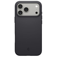 Spigen Silicone Fit MagSafe Case for iPhone 17 Pro - Black