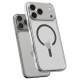 Spigen Ultra Hybrid MagSafe Case for iPhone 17 Pro - Clear Gray