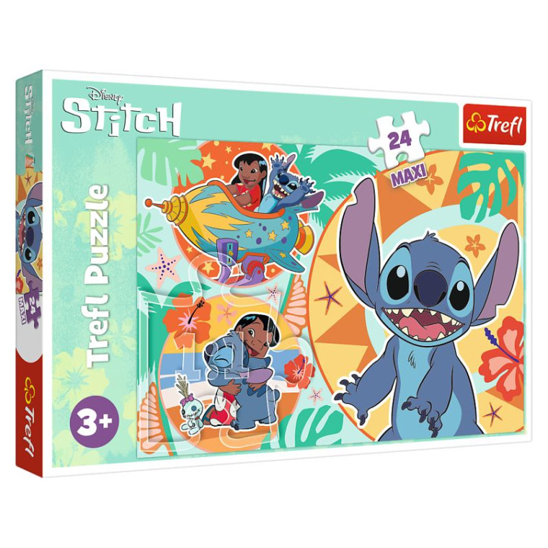 Trefl DISNEY STITCH Maxi puzle, 24 gab.