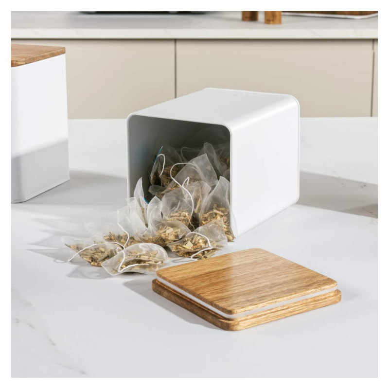 Salter BW12898WEU7 Toronto 3-Piece Canister Set White