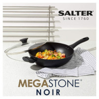 Salter BW09329AR Megastone Noir 28cm Wok
