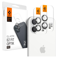 Spigen Glas.tR EZ Fit Optik Pro Tempered Glass for iPhone 16 / 16 Plus / 17 (2 pcs.)