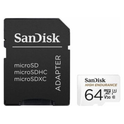 Sandisk High Endurance Video Monitoring microSDHC 64GB