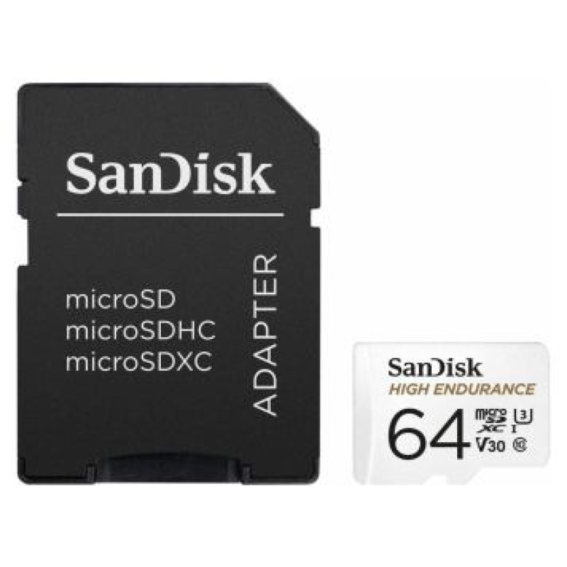 Sandisk High Endurance Video Monitoring microSDHC 64GB