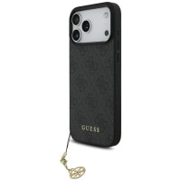 Guess 4G Charms Collection MagSafe case for iPhone 17 Pro Max - black