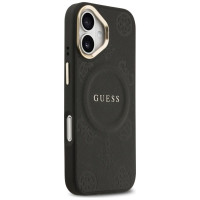 Guess Peony Hot Stamp MagSafe Case for iPhone 17 - Black