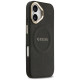 Guess Peony Hot Stamp MagSafe Case for iPhone 17 - Black