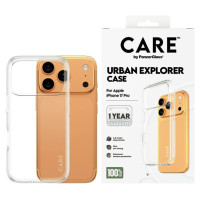 Panzerglass CARE by PanzerGlass Flagship Urban Explorer Case w. Clear Frame for iPhone 17 Pro - Transparent