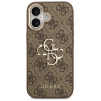 Guess 4G Big 4G Classic Logo Case for iPhone 17 - Brown and Gold