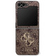 Guess Big 4G Logo Classic Logo Case for Samsung Galaxy Z Flip 7 - Brown