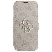 Guess Book 4G Metal Logo Case for iPhone 17 Pro - Pink