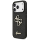 Guess Fixed Glitter Big 4G case for iPhone 17 Pro - black