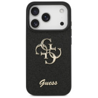 Guess Fixed Glitter Big 4G case for iPhone 17 Pro - black