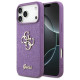 Guess Fixed Glitter Big 4G case for iPhone 17 Pro Max - purple