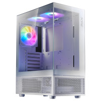 Adata Case|ADATA|INVADER X MINI|MidiTower|Case product features Transparent panel|ATX|MicroATX|MiniITX|Colour White|INVADERXMINIMT-WHCWW