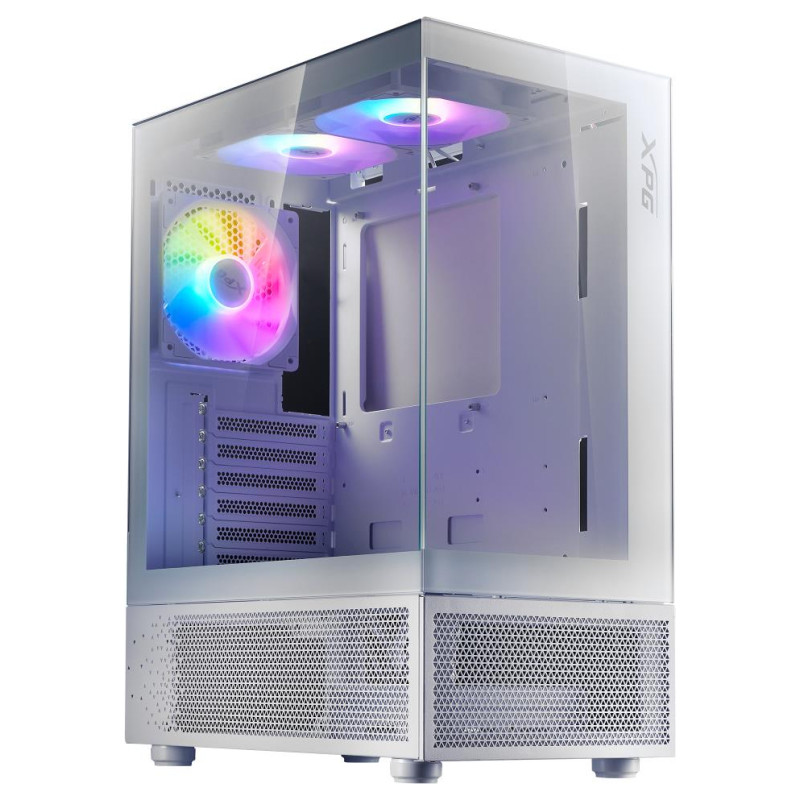 Adata Case|ADATA|INVADER X MINI|MidiTower|Case product features Transparent panel|ATX|MicroATX|MiniITX|Colour White|INVADERXMINIMT-WHCWW