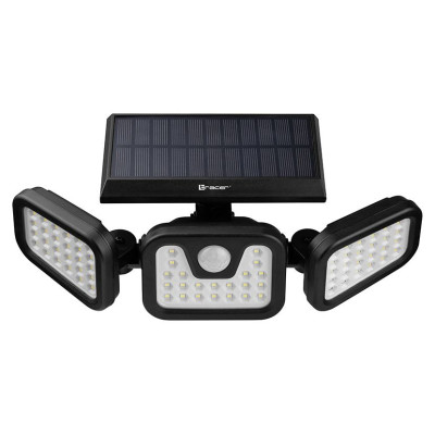 Tracer 47191 Saturn LED solar floodlight with motion sensor