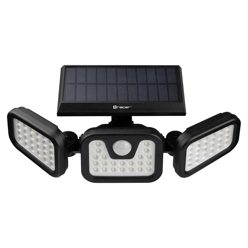 Tracer 47191 Saturn LED solar floodlight with motion sensor