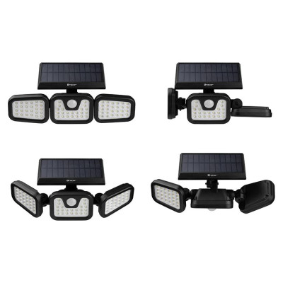 Tracer 47191 Saturn LED solar floodlight with motion sensor