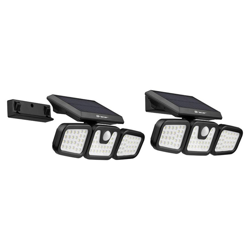 Tracer 47191 Saturn LED solar floodlight with motion sensor