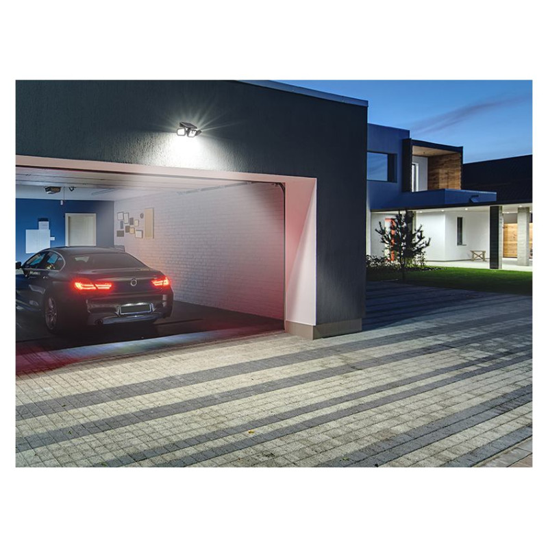 Tracer 47191 Saturn LED solar floodlight with motion sensor