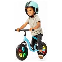 Chillafish Charlie 10"  līdzsvara velosipēds, zils, ar gaismiņām no 1,5  līdz 4 gadiem - CPCH02SKY