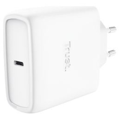 Trust Lādētājs Trust Maxo 65W Black USB-C + 2m USB-C Cable White