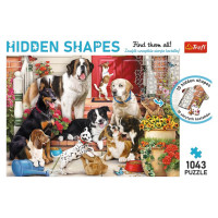 Trefl Puzle Suņi, 1000 gab.