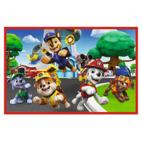 Trefl PAW PATROL Puzļu komplekts Jautrā suņu diena, 2x24 gab.