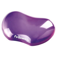 Fellowes MOUSE PAD CRYSTAL GEL/PURPLE 9144104 FELLOWES