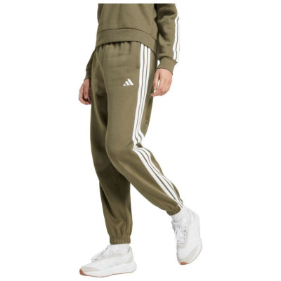 Adidas Essentials 3-Stripes Fleece Loose-Fit W JX7698 pants (XS)