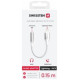 Swissten Adapteris Swissten Lightning Male - 3.5mm Female White