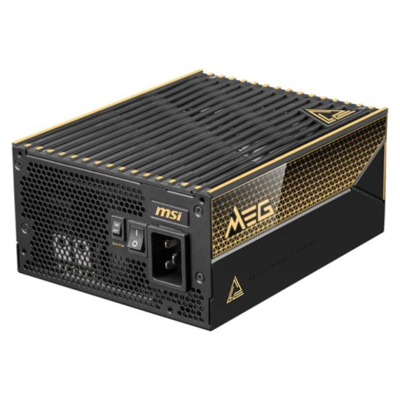 MSI CASE PSU ATX 1600W/MEG AI1600T PCIE5 MSI
