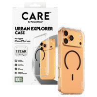 Panzerglass CARE by PanzerGlass Flagship Urban Explorer Case w. Black MagSafe for iPhone 17 Pro Max - Transparent