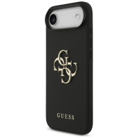 Guess Grained Big 4G & Classic Logo case for iPhone Air - black