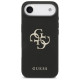 Guess Grained Big 4G & Classic Logo case for iPhone Air - black