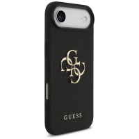 Guess Grained Big 4G & Classic Logo case for iPhone Air - black