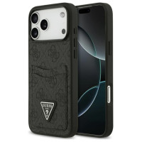 Guess 4G nauble Card Triangle case for iPhone 17 Pro Max - black