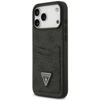 Guess 4G nauble Card Triangle case for iPhone 17 Pro Max - black