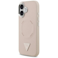 Guess Triangle Logo MagSafe case for iPhone 17 - pink