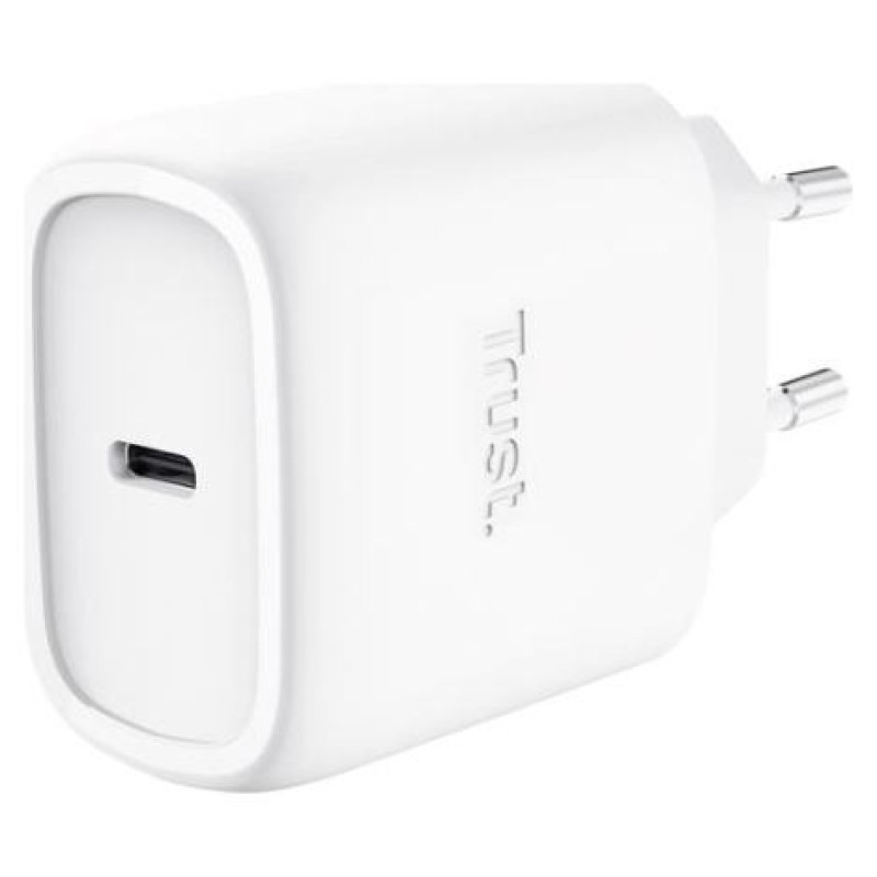 Trust MOBILE CHARGER WALL MAXO 45W/USB-C WHITE 25522 TRUST