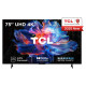 TCL TV Set|TCL|75 "|4K Ultra HD|3840 x 2160 pixels|Flat|16:9|DLED|75V6C