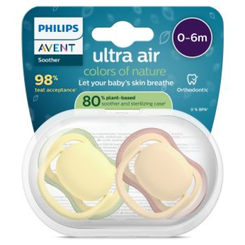 Philips Avent māneklītis Ultra Air, 0-6M (2 gab) - SCF087/07