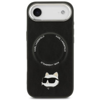 Karl Lagerfeld Choupette Pin MagSafe Case for iPhone Air Black