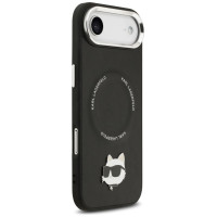 Karl Lagerfeld Choupette Pin MagSafe Case for iPhone Air Black